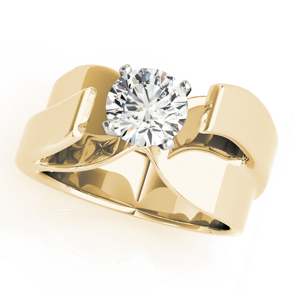 Ossenna Natural 4 Prong  Diamond Ring